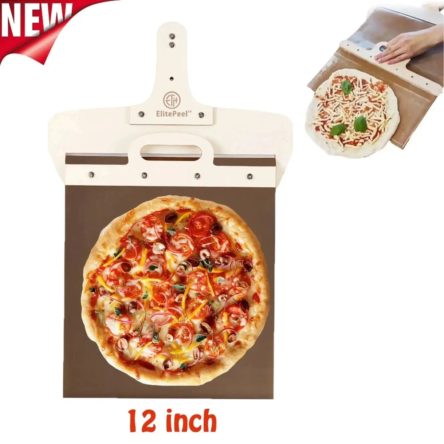 ElitePeel™ Sliding Pizza Peel 2.0 ElitePeel™