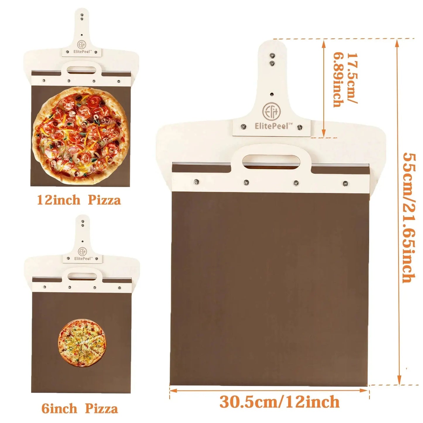 ElitePeel™ Sliding Pizza Peel 2.0 ElitePeel™