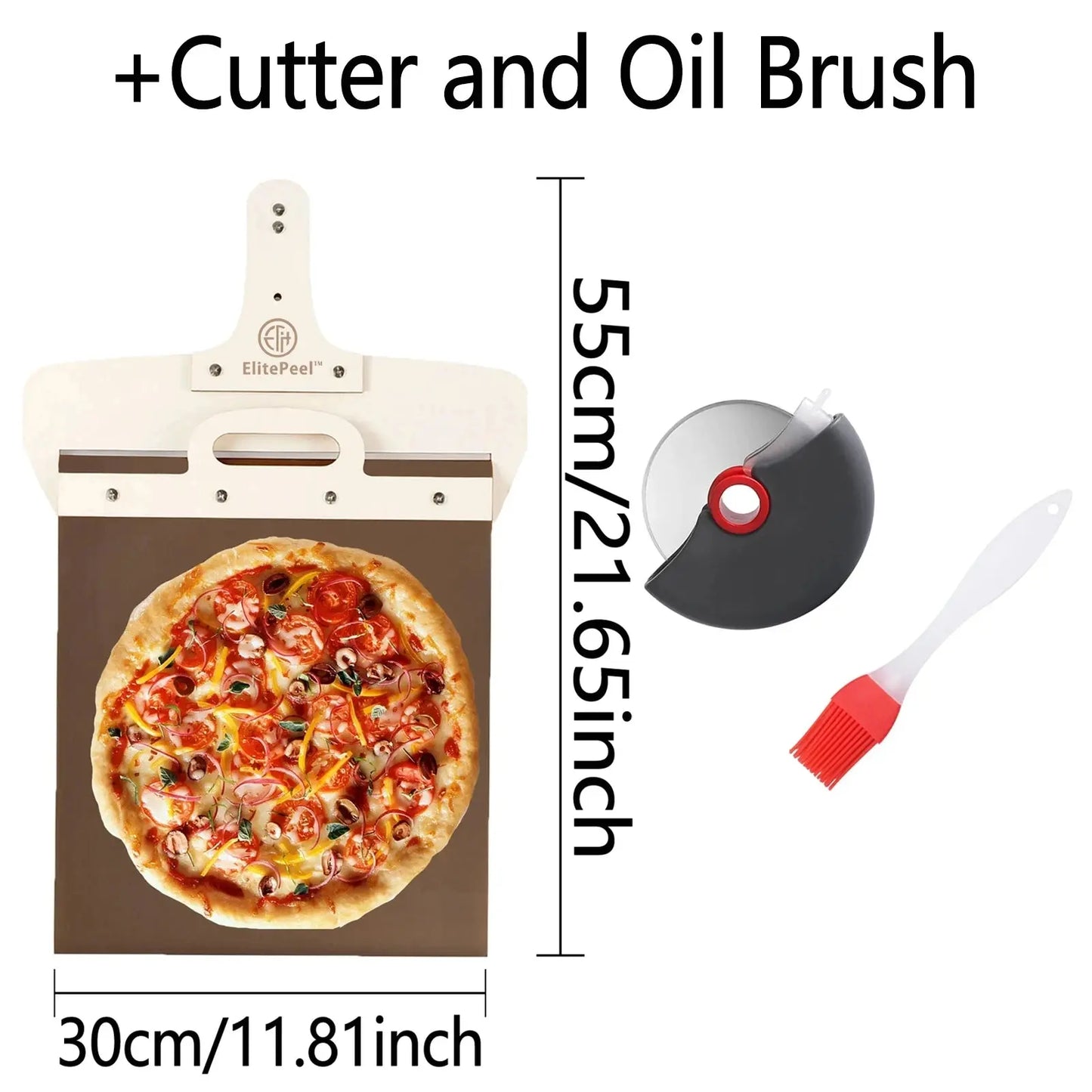 ElitePeel™ Sliding Pizza Peel 2.0 ElitePeel™