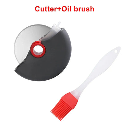 ElitePeel™ Stainless Steel Cutting Wheel and Oil Brush