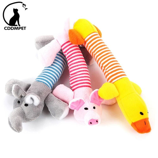 Animals Shaped Plush Squeaky Dog Toys